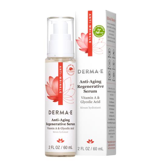 Derma E Anti-Aging Regenerative Serum - Vitamin A & Glycolic Acid. 60ml