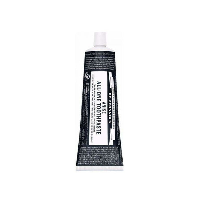 Dr. Bronner anise toothpaste 140g