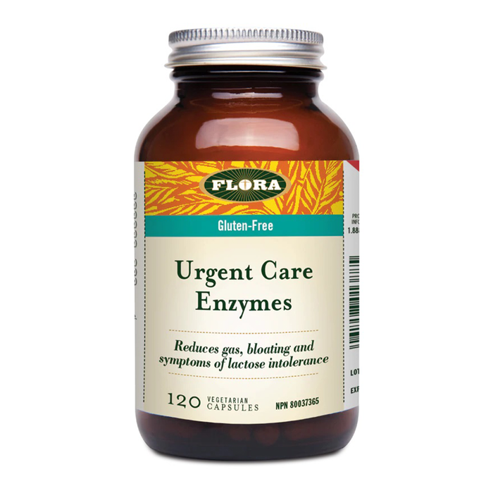 Flora urgent enzymes 120 VCAPS