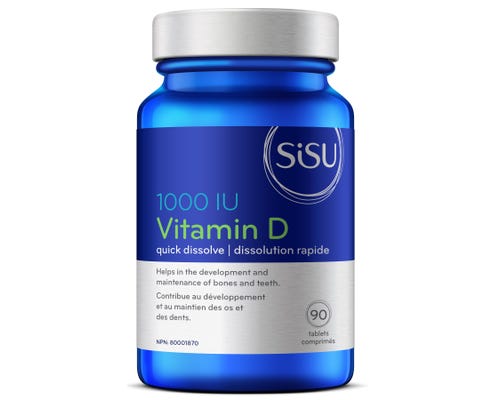 Sisu Vitamin D 90 TABLETS
