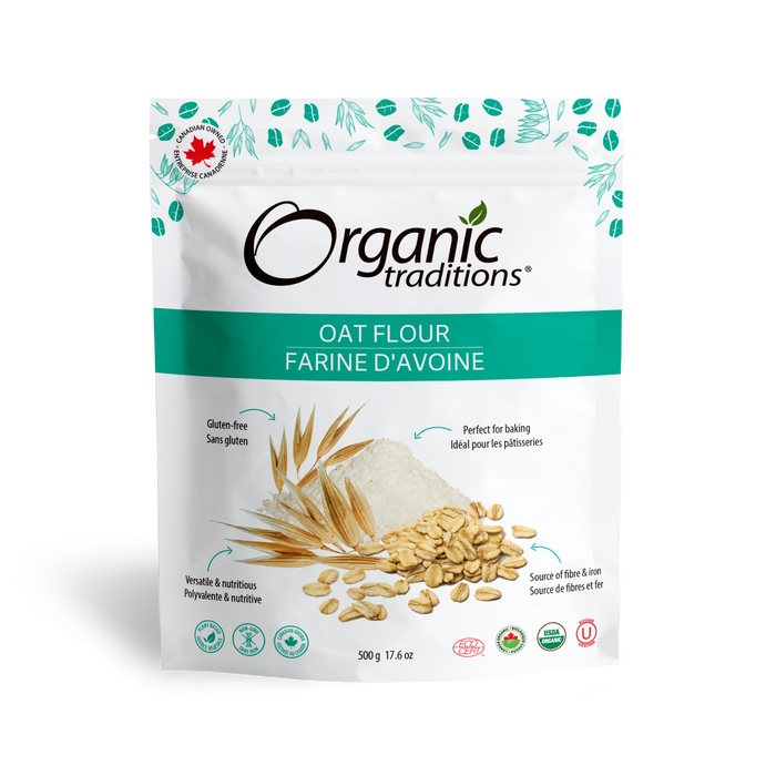 Organic Traditions Oat Flour  500G