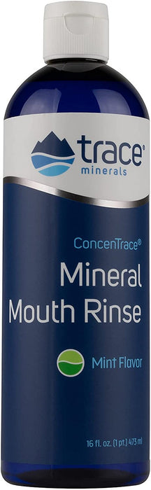 Trace Minerals Concentrace Mineral Mouth Rinse Mint Flavour 473ml