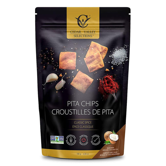 Cedar Valley Pita Chips Classic Spice 180g