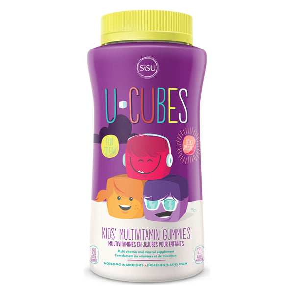 Sisu U-Cubes Kid's Multivitamin Gummies 120gummies