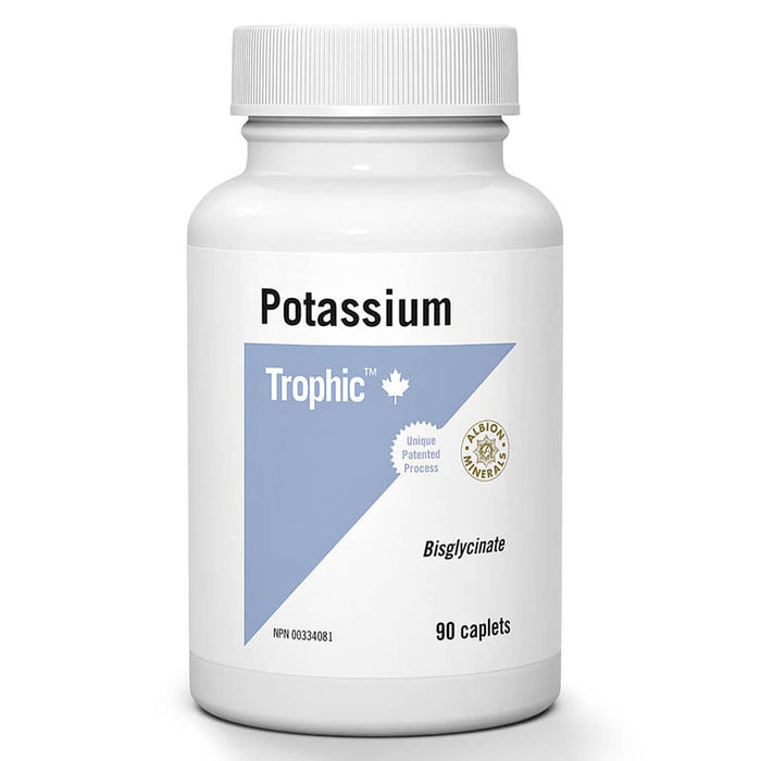 Trophic Potassium Bisglycinate 90 Caplets