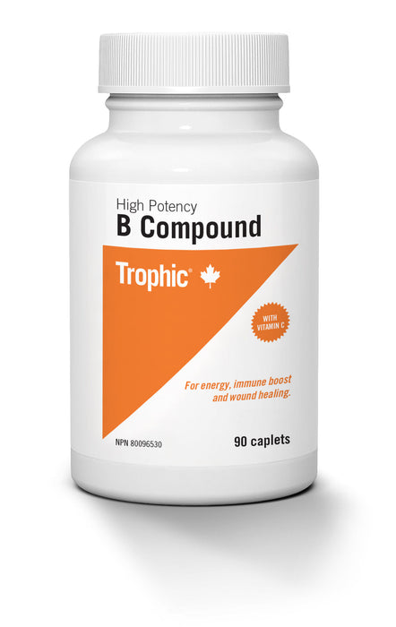 Trophic B Compound High Potency - For Energy, immune boost and wound healing 90 vcaps