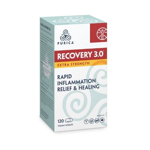 Purica Recovery 3.0 Extra Strength Rapid Inflammation Relief & Healing 30 vcaps