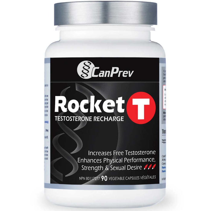 CanPrev Rocket T Testosterone Recharge  90 Vegecaps