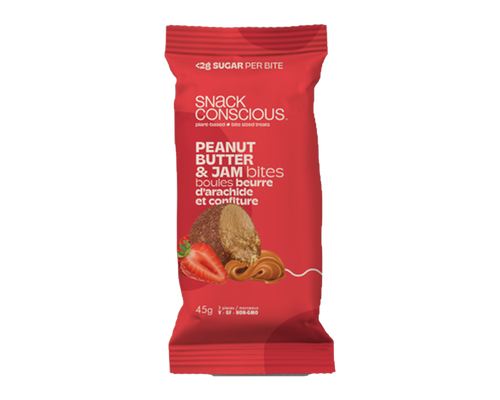 Snack Concious Peanut Butter & Jam Bites 45g