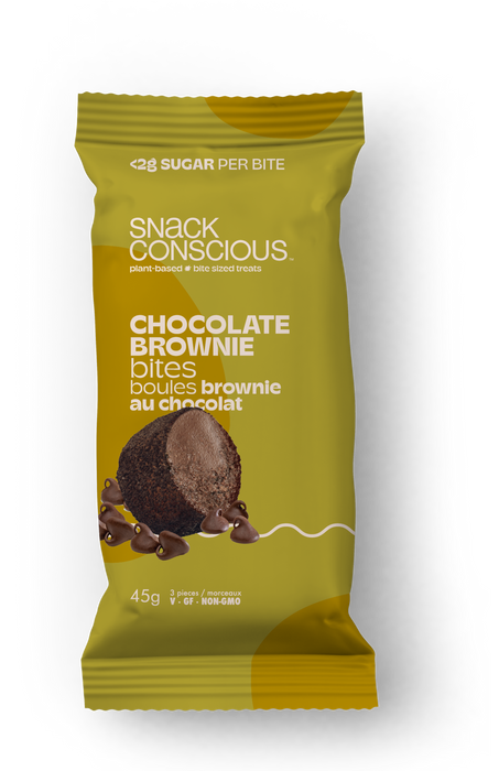 Snack Concious Chocolate Brownie Bites 45g