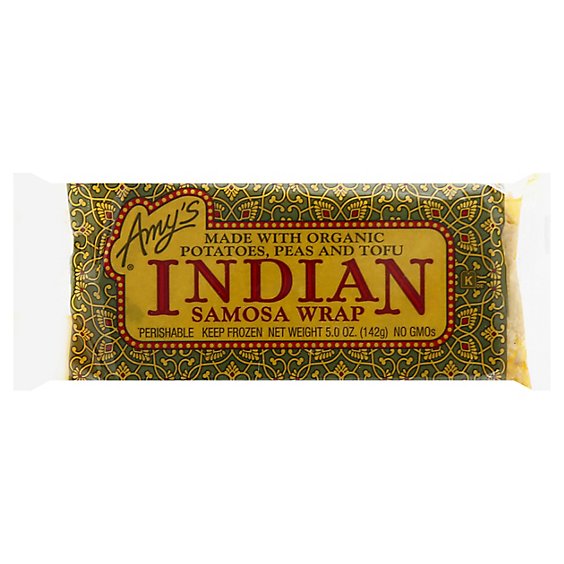 Amy's Indian Samosa Wrap  142g