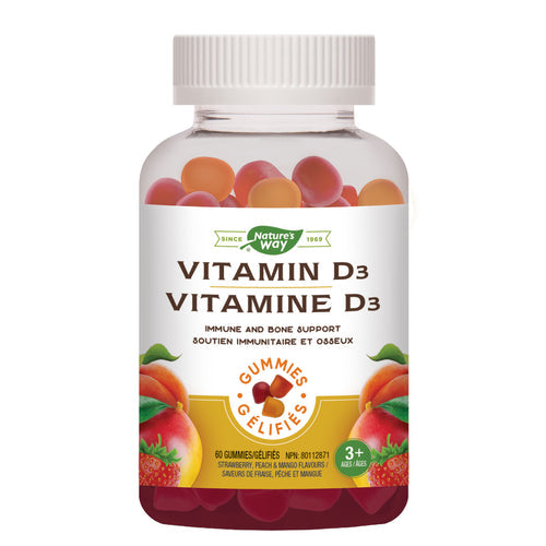 Nature's Way Vitamin D3 Gummies  60 gummies