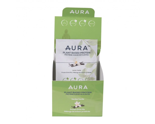 Aura Plant Based Protein Drink Mix, Vanilla Flavour 36 g