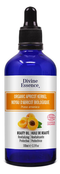 Divine Essence Organic Apricot Kernel Beauty Oil Protective & Revitalizing 30ml