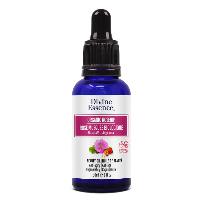 Divine Essence Organic Rosehip Beauty Oil Anti-Aging & Regenerating 30ml