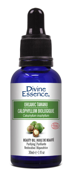 Divine Essence Organic Tamanu Beauty Oil Purifying & Restorative 30ml