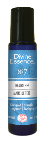 Divine Essence Organic Roll-On N.7 Headaches 15ml