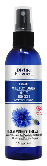 Divine Essence Organic Floral Water Wild Cornflower  110ml