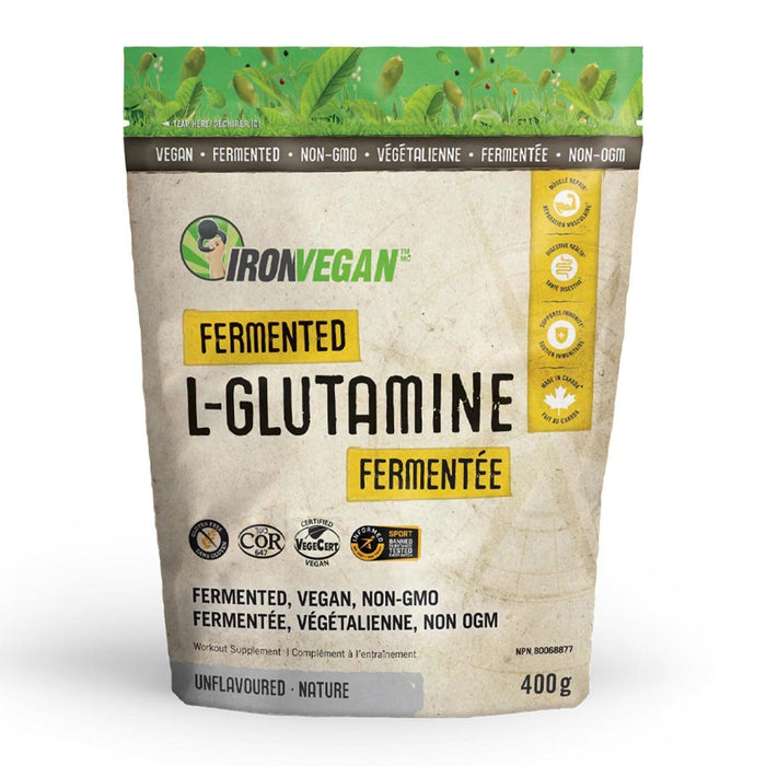 Body Plus Iron Vegan Fermented L-Glutamine 400g