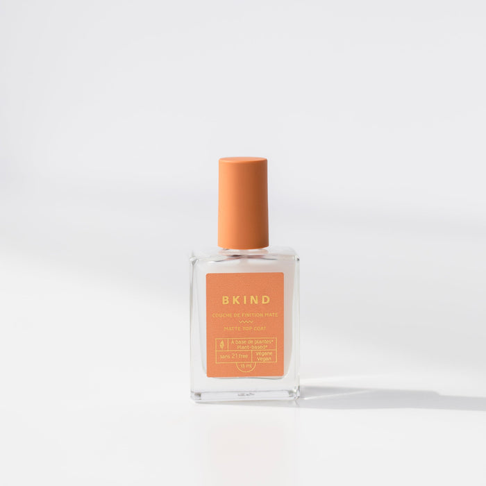 BKIND Vegan Nail Polish Matte Top Coat 15ml