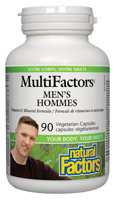 Natural Factors MultiFactors Men's  90vcaps