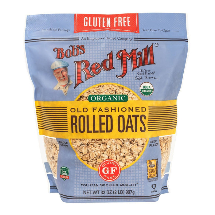 NW BRM GF ROLLED OATS - ORGANIC 907g