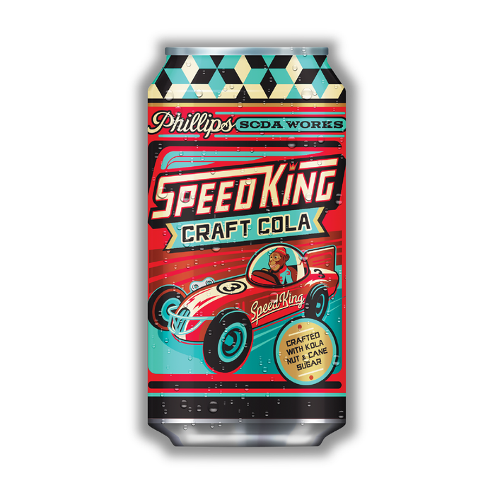 Phillips Soda Works Speed King Craft Cola 355ml