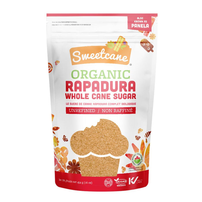 Sweetcane Rapadura Whole Cane Sugar Organic Unrefined 454g