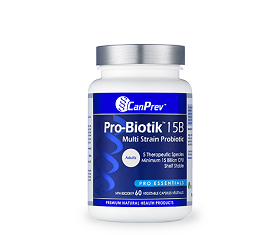 CanPrev Pro-Biotik 15B Multi Strain Probiotic 60VEGCAPS