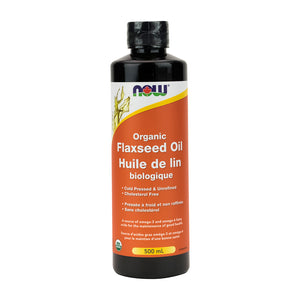 Now Organic Flaxseed Oil  500ml