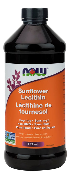 Now Sunflower Liquid Lecithin  473ml