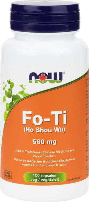 Now Fo-Ti (He Shou Wu) 560mg 100vcap