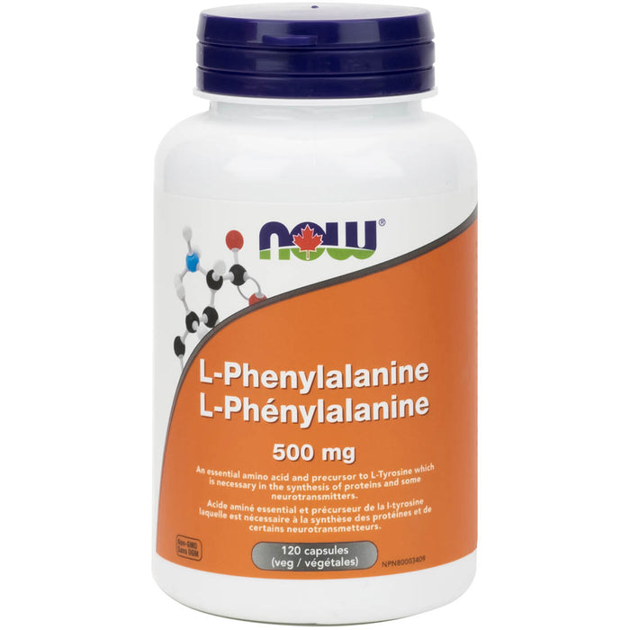 Now L-Phenylalanine 500mg  60vcap