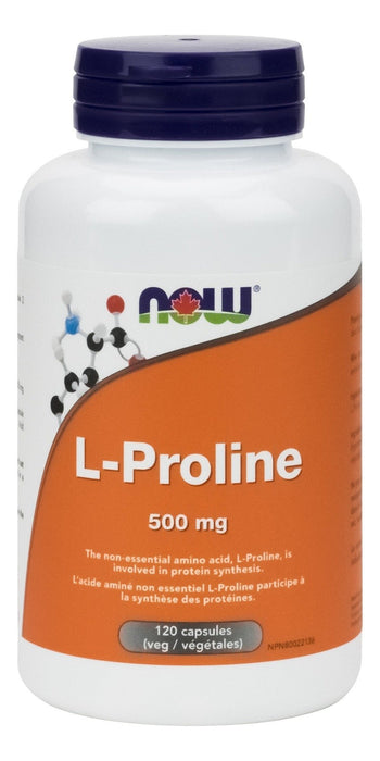 Now L-Proline 500mg 120vcap