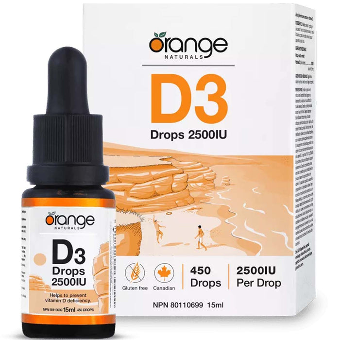 Vitamin D3 Drops  2500IU 15ml
