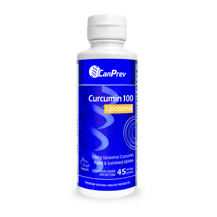 Canprev Curcumin 100 Liposomal Rapid & Sustained Uptake 225ml