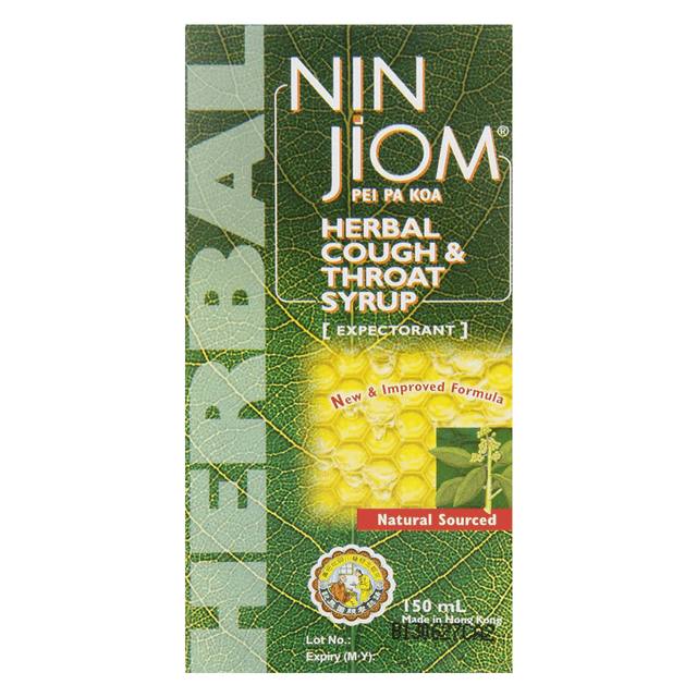 Nin Jiom Herbal Cough & Throat Syrup 150ml