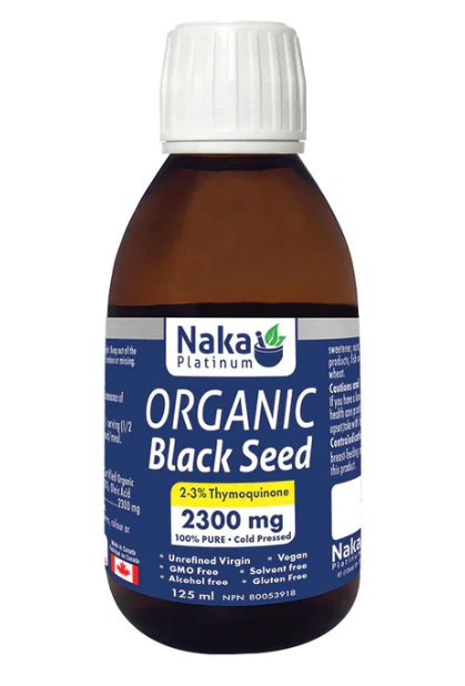 Naka Black Seed Oil Organic 125ml