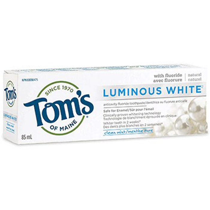Tom's Luminous White Toothpaste 85ml