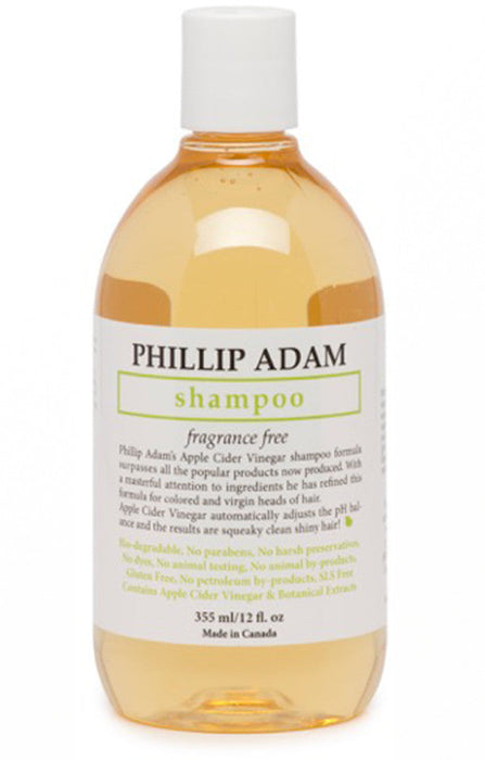 Phillip Adam's Apple Cider Vinegar Shampoo Fragrance Free 355ml