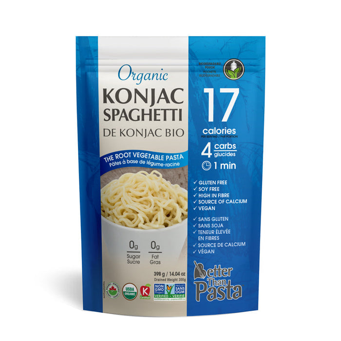 Konjac Spaghetti, Organic Root Vegetable Pasta 398g
