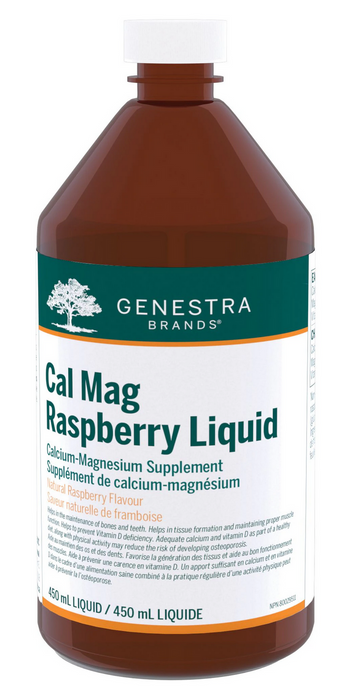 Genestra Cal-Mag Raspberry Liquid 450ml