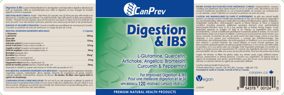 Can Prev Digestion & IBS 120vegicaps