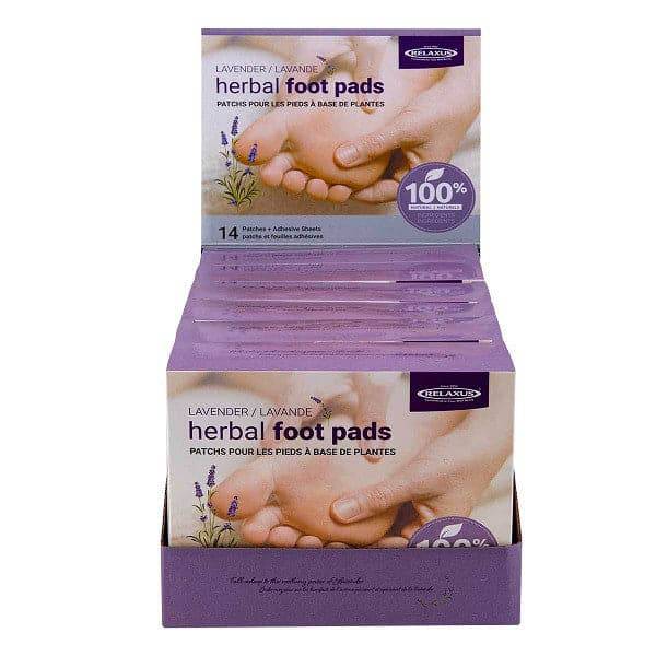 Relaxus Herbal Foot Pads Lavender 14patches