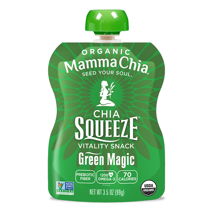 Mamma Chia Green Magic Chia Snack Organic 100g