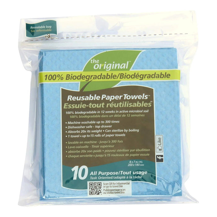 The Original Reuseable All Purpose Paper Towel 10 towels