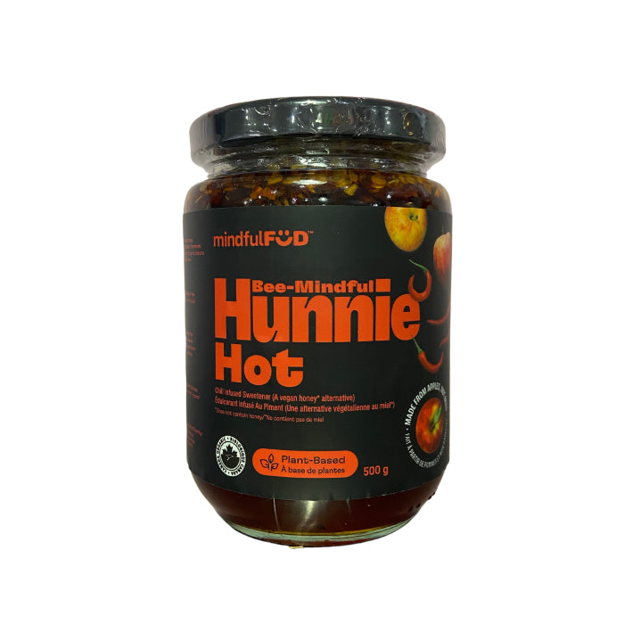 Bee-Mindful Hunnie Hot;  Plant Based Chili Infused Vegan Apple Based 500g