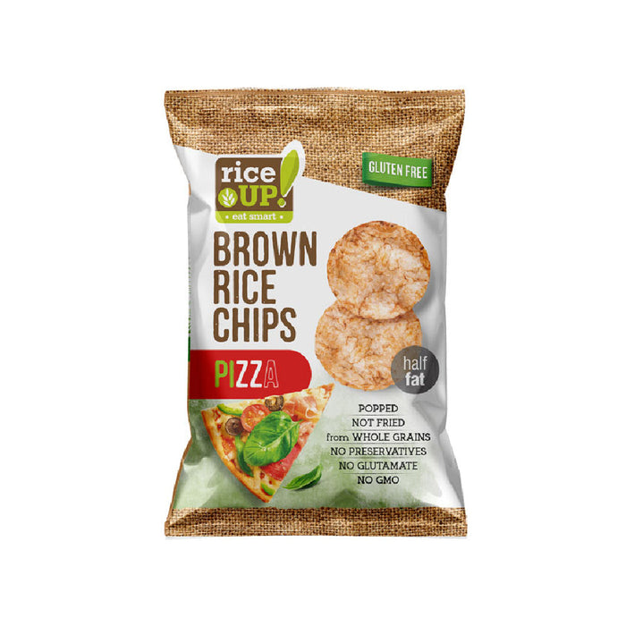 GOODNESS BROWN RICE CHIPS, PIZZA 120g