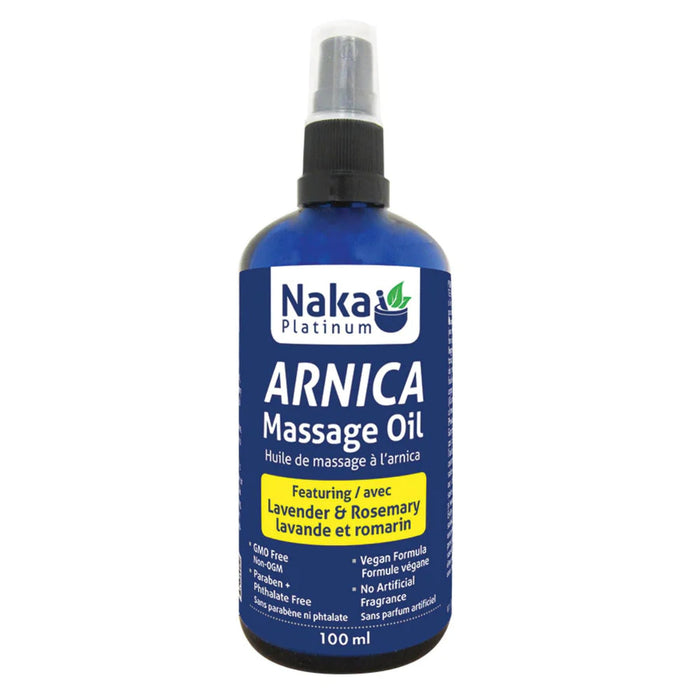 Naka Arnica Massage Oil with Lavender & Rosemary 100ml