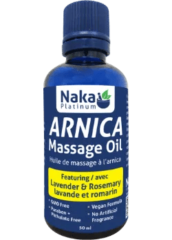 Naka Arnica Massage Oil with Lavender & Rosemary  50ml